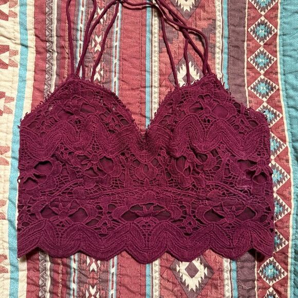 FP one Free people lace bralette size small - Picture 3 of 5